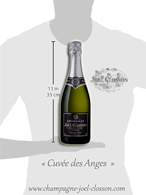 Taille bouteille cuvee des anges